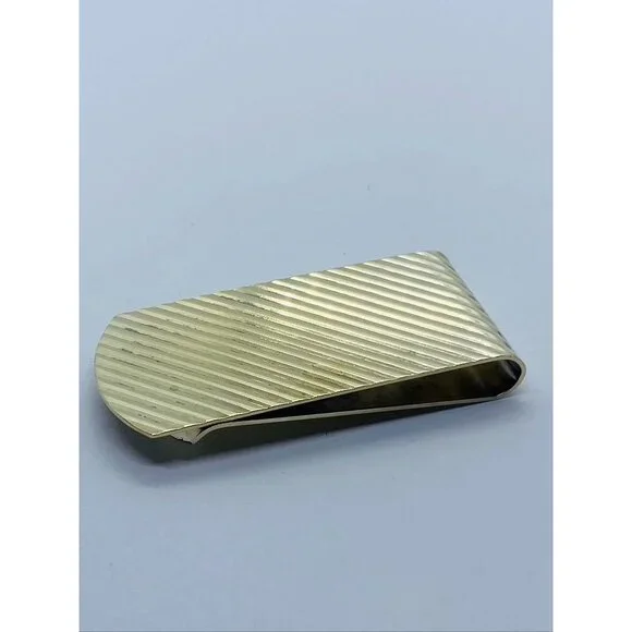 Tiffany & Co Sterling Silver 925 Money Clip (Gold washed)
